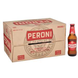 Peroni Red Top 24x 330ml Bottles - Instore Promo Price