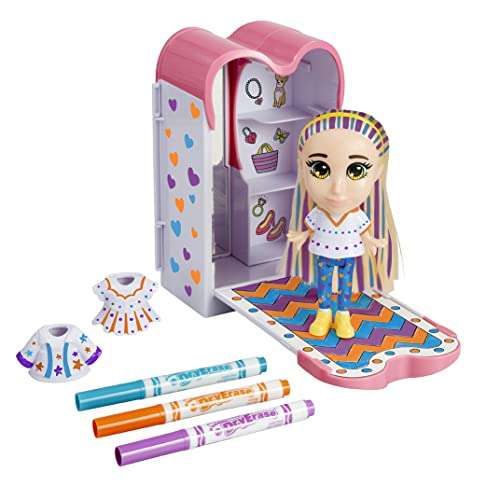 CRAYOLA Colour 'n' Style Friends: Goldie - Catwalk Playset £10.62 - Sold by Mytoyfactory / Fulfilled By Amazon
