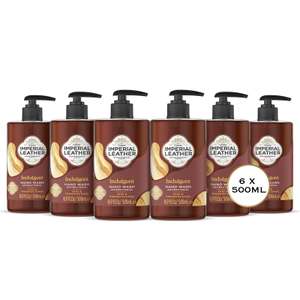 Imperial Leather Antibacterial Indulgent Oud & Frankincense Handwash (6x500ml) (£8.55/£7.65 with Subscribe & Save) + 5% off 1st S&S Voucher)