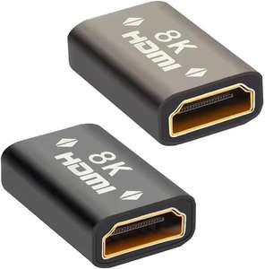 HDMI Coupler,8K HDMI Extender,2.1 Female to Female Adapter Extender Sold by Herfair FBA