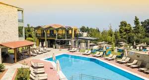 Aegean Aparthotel Kriopigi, Greece. Half Board 2x Adults, Gatwick 5th May, Flights+Luggage+Transfers = £446 @ TUI