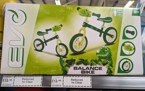 Evo Balance Bike Dino