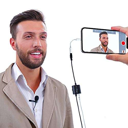 IK Multimedia iRig Lavalier/Lapel/Clip-On Microphone for Mobile Devices - £25.35 @ Amazon