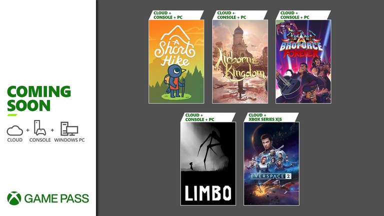 Xbox Game Pass Additions - Broforce Forever, Everspace 2, A Short Hike, and More