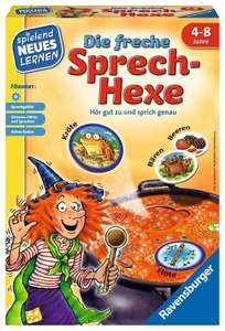 Ravensburger 24944 – The Cheeky Speech Witch – Educational Game for Children from 4 Years (2-4 Players)