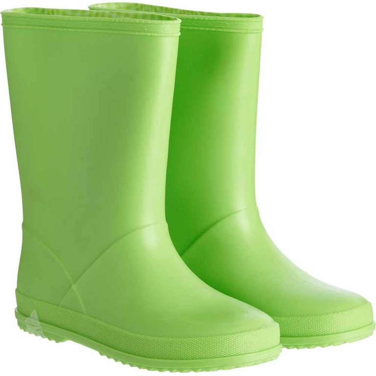 Wilko Kids Green Wellington Boots (Sizes 1, 3, 4, 5, 6) £3 - Click & Collect @ Wilko (Limited Stores)