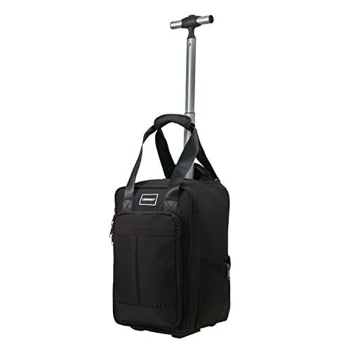Cabin Max Narvik 2.0 Stowaway 20L Trolley Case 40x20x25 cm for Ryanair Under Seat - £39.95 - Sold by Cabin Max UK / Fulfilled by Amazon