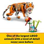 LEGO 31129 Creator 3 in 1 Majestic Tiger to Panda or Koi Fish Set £26.89 @ Amazon (Prime Exclusive Deal)