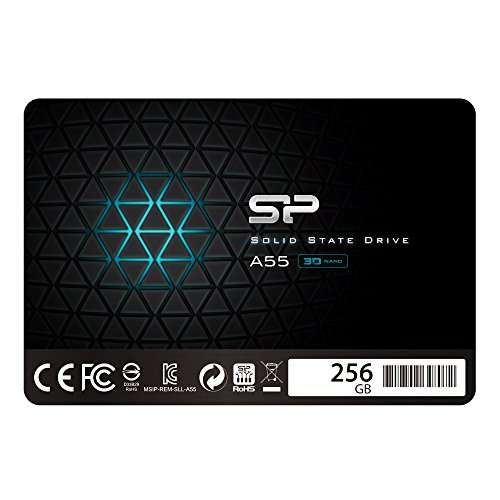 256GB Silicon Power SATA SSD 2.5" TLC NAND SSD, SLC Caching - 256GB for £11.99/128GB for £9.99 - Sold by SP Europe/Dispatched by Amazon