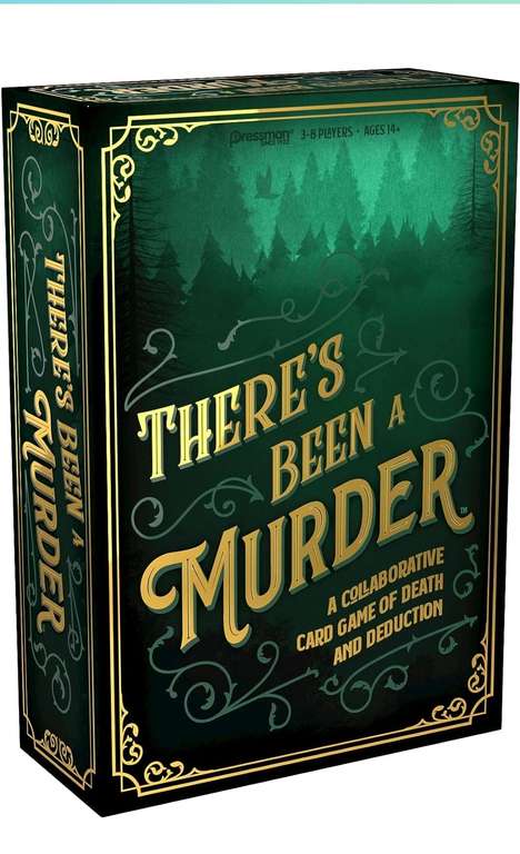 There's Been a Murder: Solve the Crime & Catch the Killer Before Time Runs Out! | Family Murder Mystery Party Game | 3-8 Players | Ages 14+