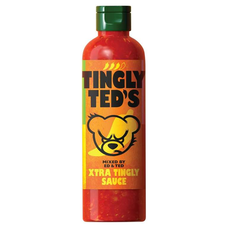 Tingly Ted's Extra Tingly / Medium 265g hot sauce - Nectar Price