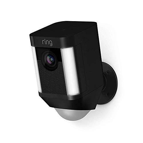 Ring Spotlight Cam Battery by Amazon | HD Security Camera with LED Spotlight, Alarm, Two-Way Talk, Battery Operated £89.99 @ Amazon