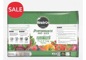 30L Miracle-Gro Peat Free Fruit & Veg Compost free C&C only