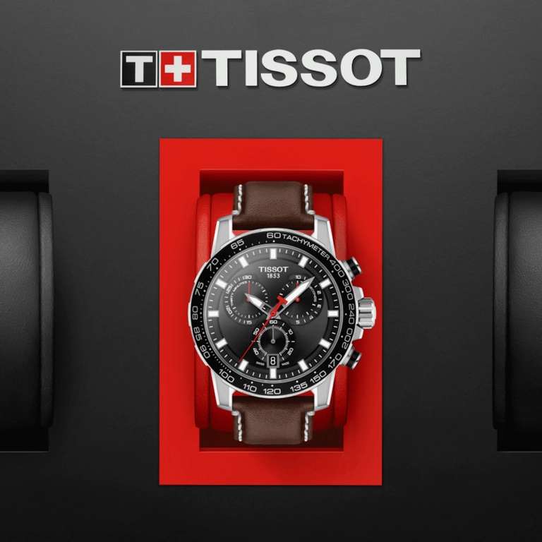 Tissot SuperSport Chrono Men's Brown Leather Strap Watch - £275 Delivered + Free Shipping @ Ernest Jones