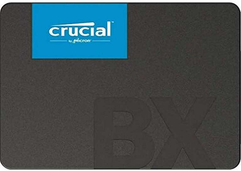 Crucial BX500 480GB SATA 2.5 Inch Internal SSD - Up to 540MB/s £32.95 @ Amazon
