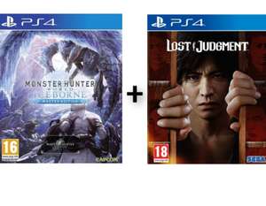 [PS4] Monster Hunter World Iceborne Master Edition + Lost Judgment
