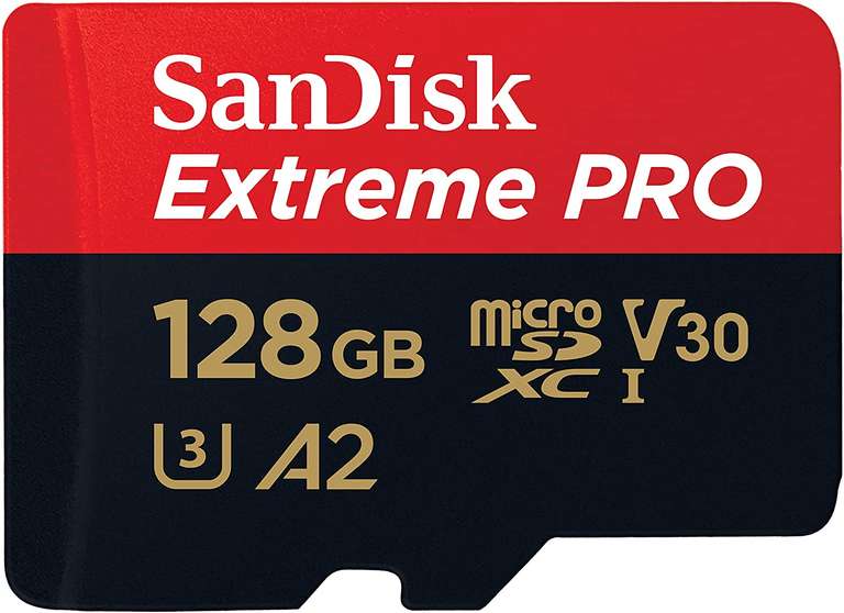 SanDisk Extreme Pro 128GB microSDXC Memory Card - £19.99 @ Amazon