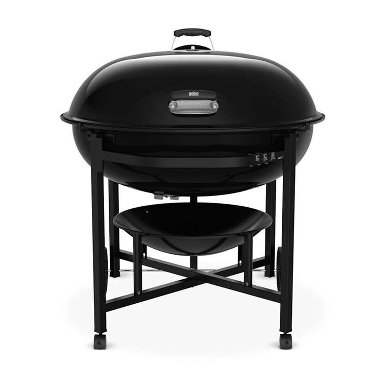 Weber 60020 94cm (6936 cm² cooking area) Ranch Charcoal Barbecue Black