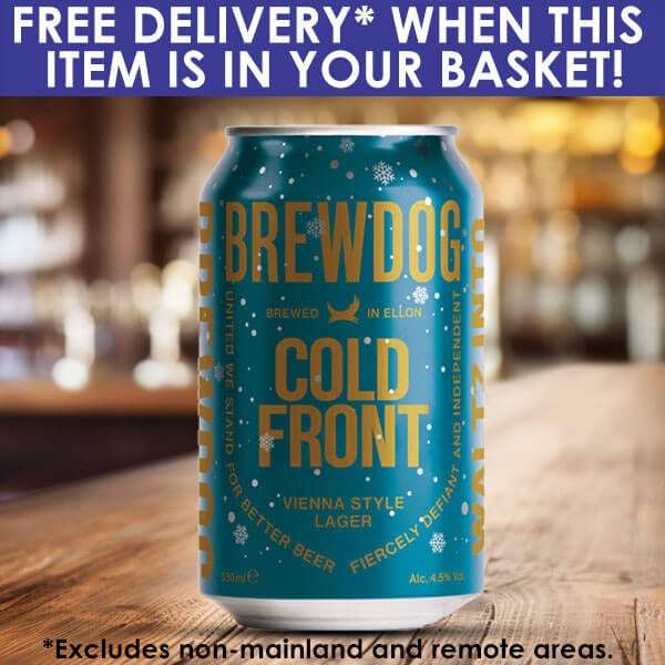 24x 330ml BrewDog Cold Front Vienna Style Lager (Minimum Best Before 11/08/2023) for £16.99 delivered (UK Mainland) at Discount Dragon