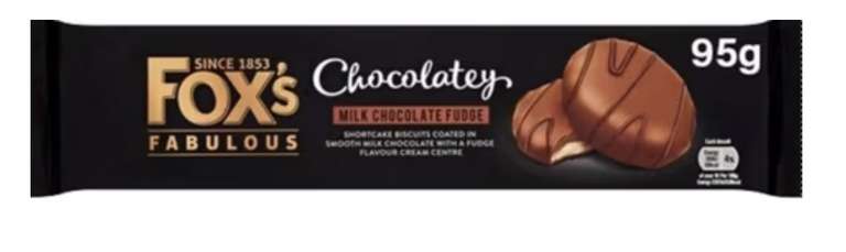 Fox's Fabulous Chocolatey Milk Chocolate Fudge 95g - National