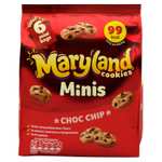 Maryland Cookies Minis Double Choc / Choc Chip 118.8g (Nectar Price)