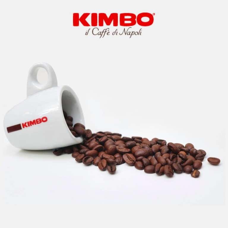 Kimbo Coffee, Espresso Napoli, Whole Coffee Beans, Dark Roast, 10/13, Italian Coffee, 1 x 250g - (£3.14 S&S - £2.97 Max S&S)