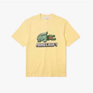 Lacoste Minecraft T-Shirt £22 + £4.99 Delivery @ House of Fraser