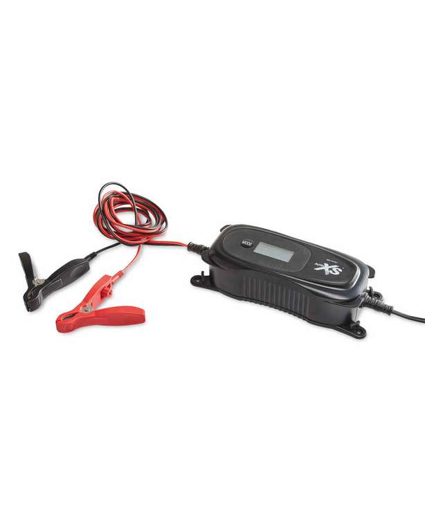 Auto XS Car Battery Charger £14.99 + £2.95 delivery @ Aldi