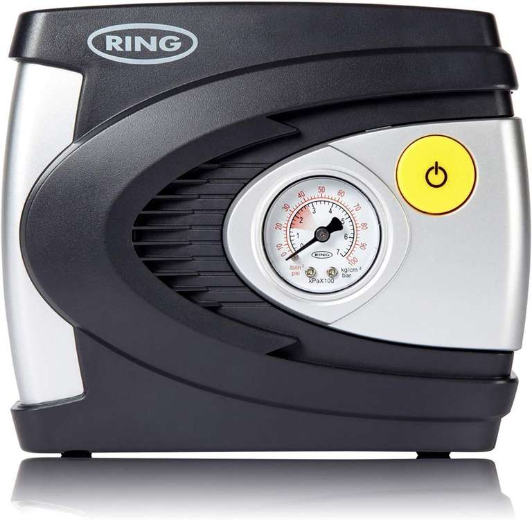Ring RAC610 Analogue Tyre Compressor - Clubcard Price £10 @ Tesco