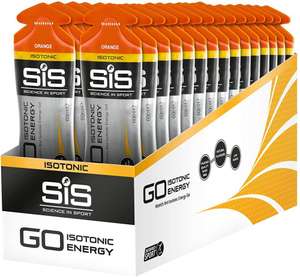 SIS Science In Sport Orange Isotonic Energy Gel 35 x 60ml £10 + £3 delivery at Approved Food