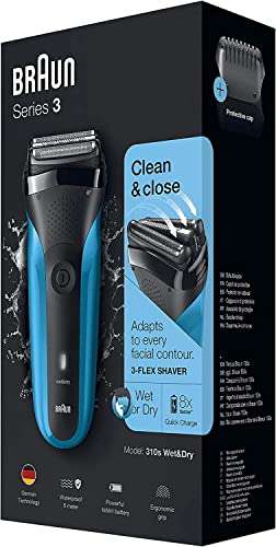 Braun Series 3 310 Electric Wet / Dry Shaver - £29 @ Amazon