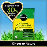 Miracle-Gro Evergreen Complete 4-in-1 Lawn Food - 200 m2, Lawn Food, Weed & Moss Control