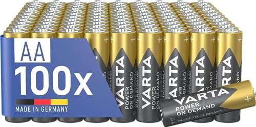 VARTA Power on Demand AA Mignon Batteries 100-pack (£28.72 monthly subscribe and save)