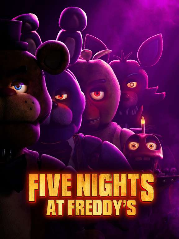 Five Nights at Freddy's Prime Video UHD rental - Prime Exclusive