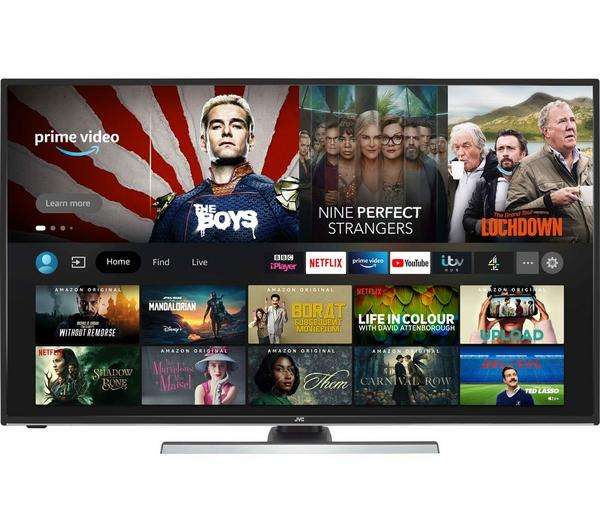 JVC LT-43CF810 Fire TV Edition 43" Smart 4K Ultra HD HDR LED TV with Amazon Alexa £239 @ Currys
