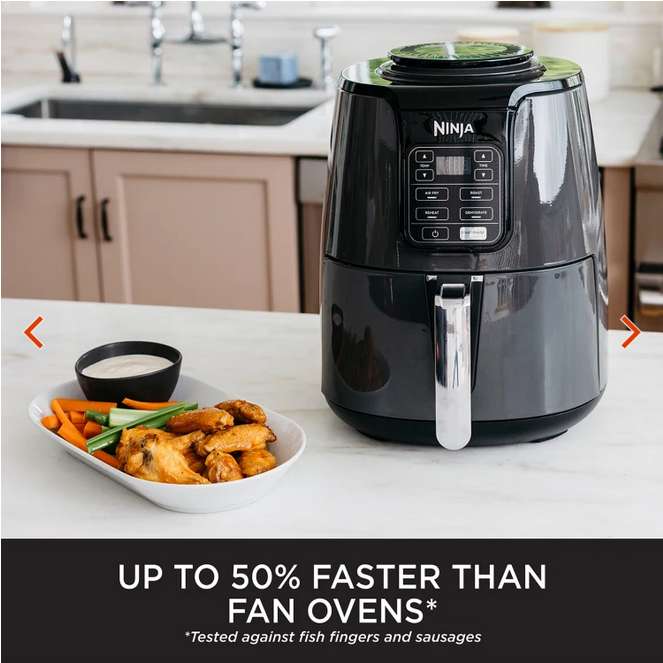 Ninja Air Fryer AF100UK - £99 PLUS 10% cashback through Asda Rewards making it £89.10 (and other Ninja products available in post) @ Asda