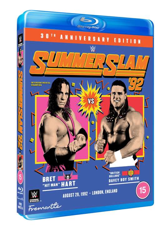 SummerSlam 1992 - 30th Anniversary Blu-ray (Pre Order) - £12.99 @ WWE DVD