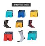 3 Pack of Boxers + 5 pairs of Socks now £13 with code Delivery £2.99 @ Crosshatch