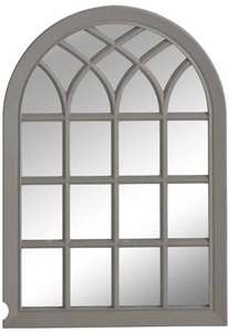 Wilko Grey Arched Mirror - £6.25 with Free Collection (Selected Stores) @ Wilko