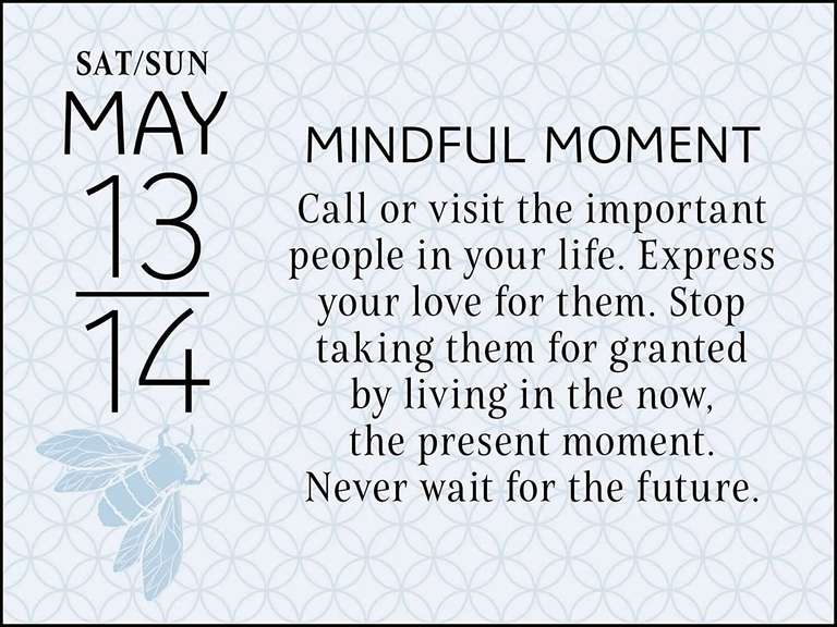 Mindful Moments 2023 Mini Day-to-Day Calendar: Daily Wisdom That Inspires £2.49 @ Amazon