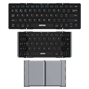 Arteck Folding Bluetooth Keyboard, Portable Folding Bluetooth Keyboard Ultra-Slim Mini Wireless Keyboard - Sold by ARTECK