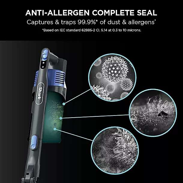 Shark Anti Hair Wrap Cordless Vacuum with Flexology IZ202UK + 5 Year Warranty - W/Code