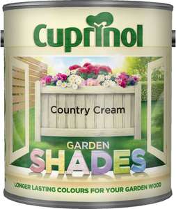 Cuprinol garden shades 5L £2 instore @ Wilko Tooting