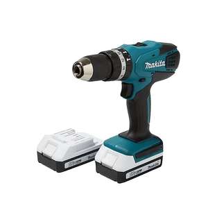 Makita G-Series 18V 1.5Ah Li-ion Cordless Brushed Combi drill HP457DWEX2 - 2 batteries included £76 click and collect at B&Q