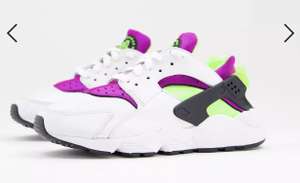 Nike huarache white purple and green £34.25 delivered at ASOS