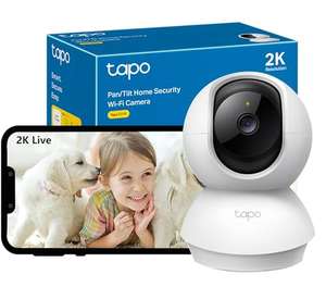 Tapo Wifi Camera, Camera Indoor Camera, Wireless 360°, Smart Motion Detection & Tracking, Tapo C210 2K - £21.86 / TC70 1080p - £19.99