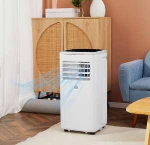 9,000 BTU Mobile Smart Air Conditioner for Room up to 20m², with WiFi Control with code Aosom UK
