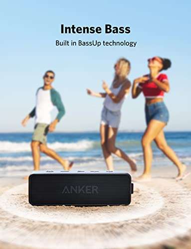 Anker Soundcore 2 Portable Bluetooth Speaker / 12W Stereo Sound / IPX7 / 24-Hour Playtime - £27.99 delivered @ AnkerDirect / Amazon