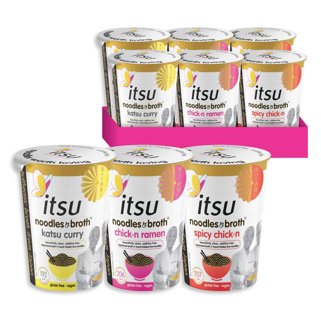 Community Service Cheats itsu Mixed Pack instant noodles £8.99 at Amazon | Hotukdeals