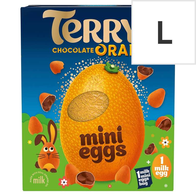 All large Easter eggs e.g. Celebrations Easter Egg 220g - Terry's White Chocolate Orange Easter Egg 200g - Clubcard Price